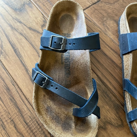 Birkenstock Mayari sandals, size 38, oiled leather - blue - Picture 2 of 9